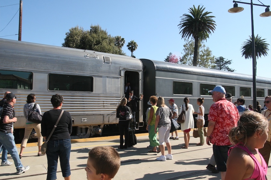 HJeading for home from the 2012 Santa Barvara Vino Train