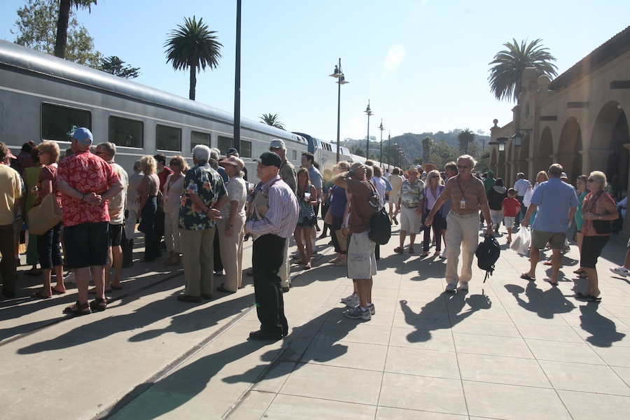 HJeading for home from the 2012 Santa Barvara Vino Train