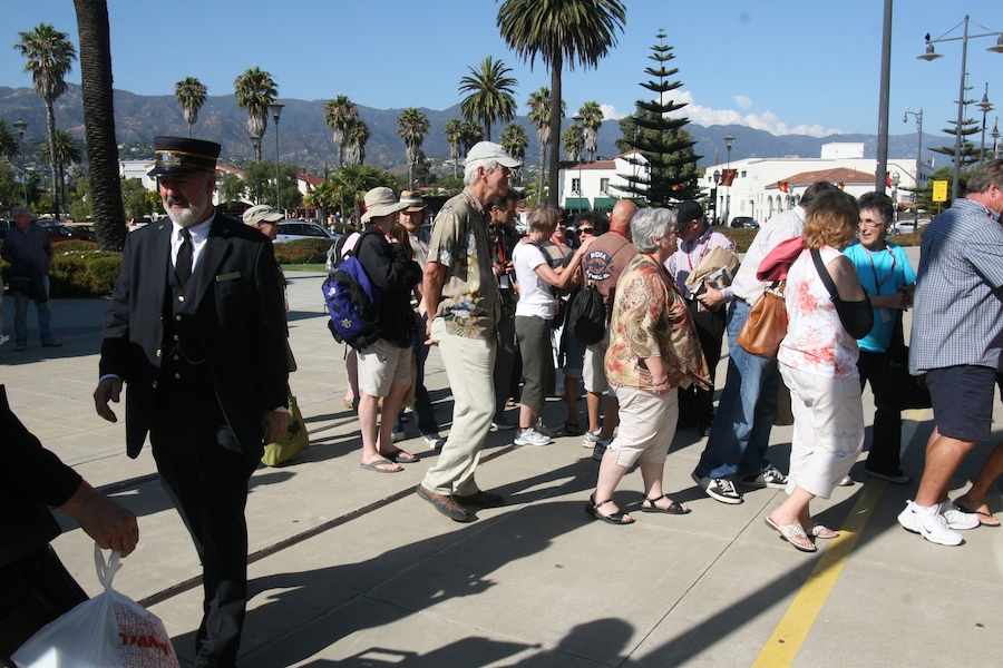 HJeading for home from the 2012 Santa Barvara Vino Train