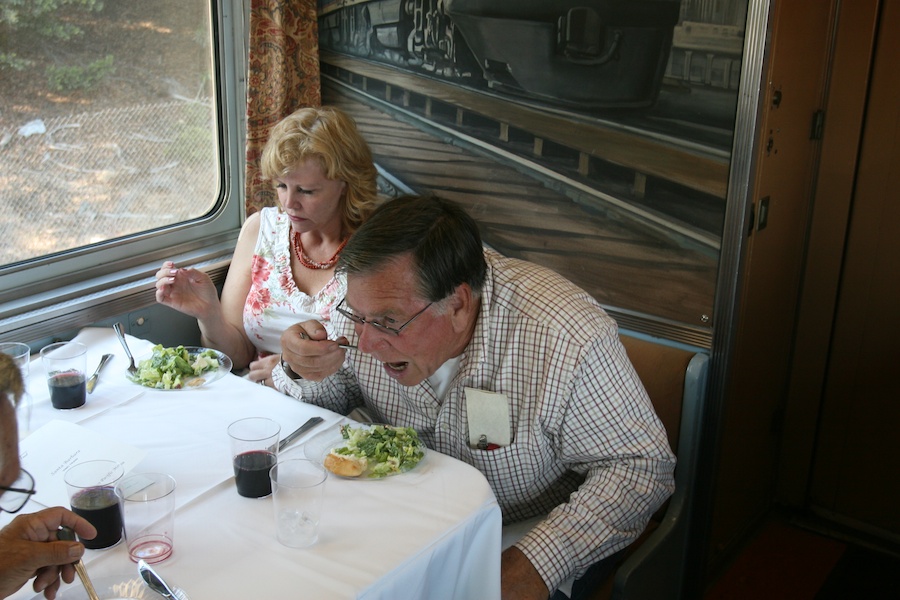 HJeading for home from the 2012 Santa Barvara Vino Train