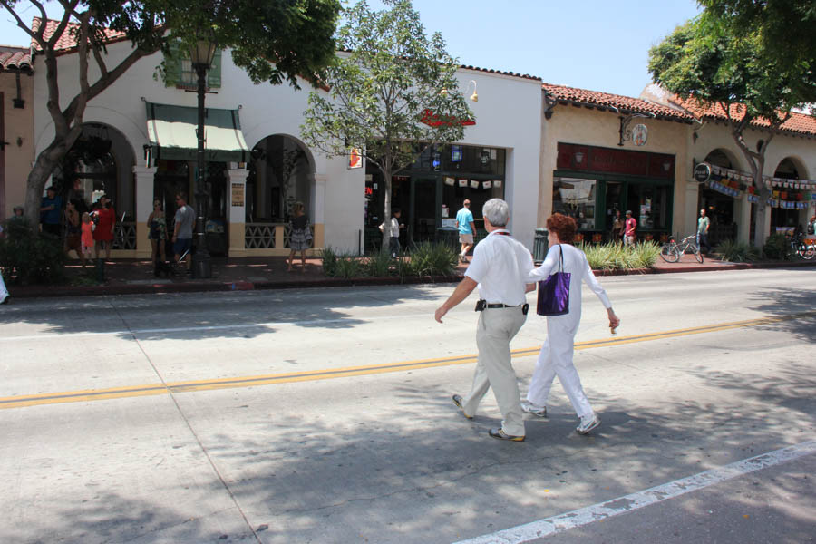 Wine tasting in Santa Barbara before lunch 8/5/2017 on the Vino Train Adventure