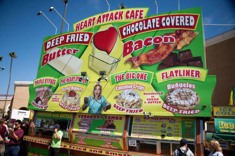 Health food at th fair