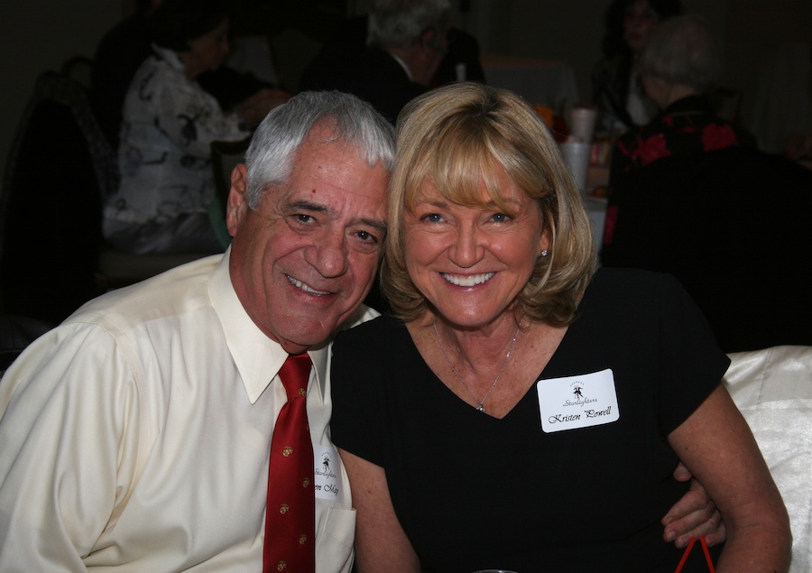 Who was at the Yorba Linda Country Club for the Starlighters January 2012 dance?