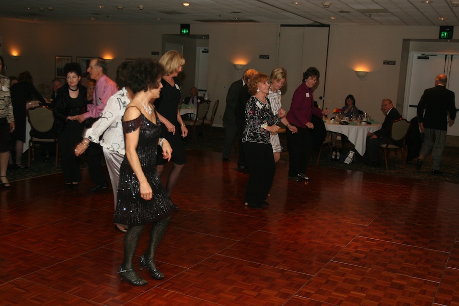 Dancing at the Yorba Linda Country Club for the Starlighters January 2012 dance?