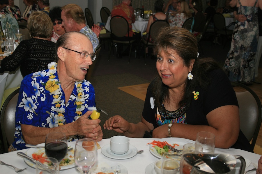 Dinner dancing at the 2012 Starlighter's Summer casual