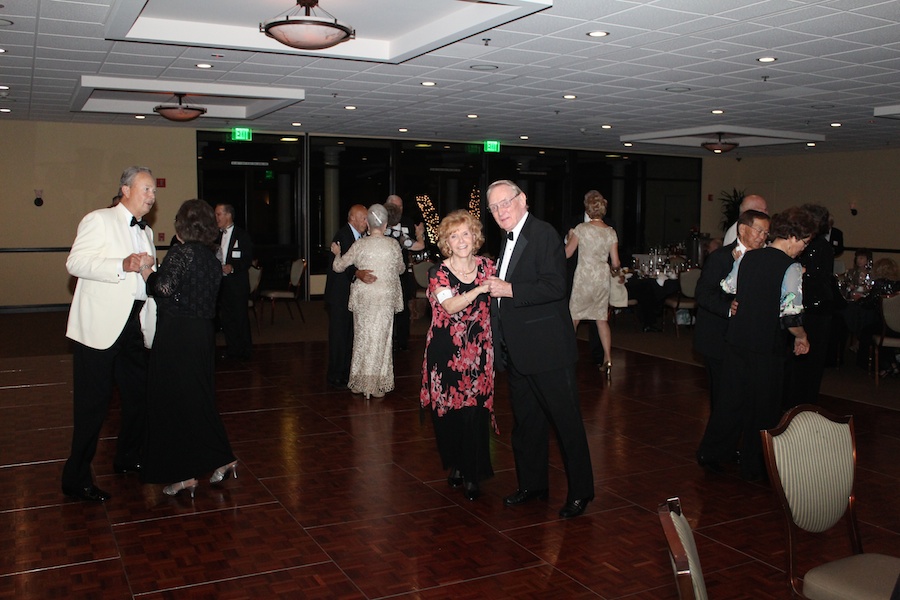 Post dinner dancing at the Starlighter's MAy 2014 dance