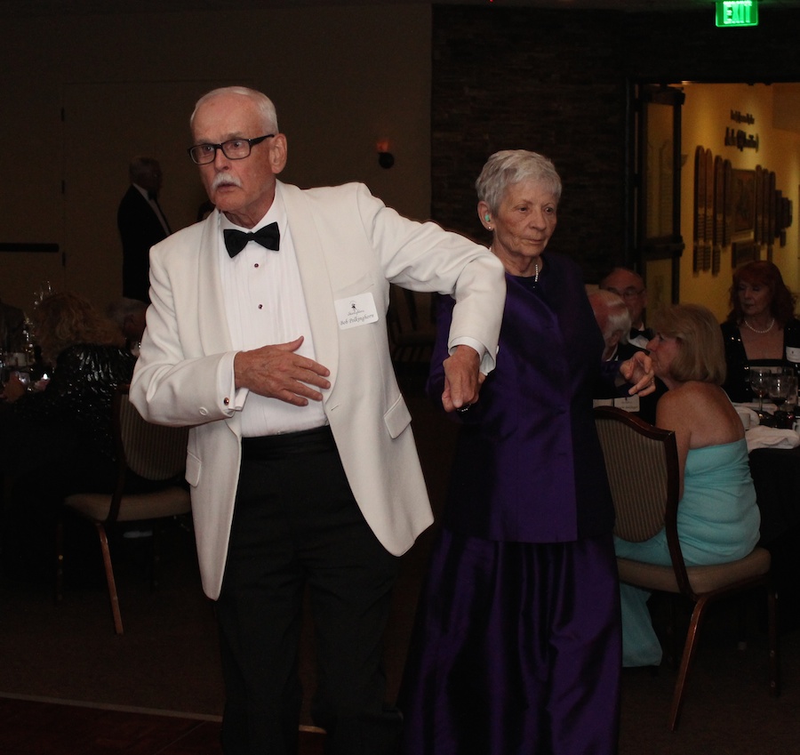 Post dinner dancing at the Starlighter's MAy 2014 dance