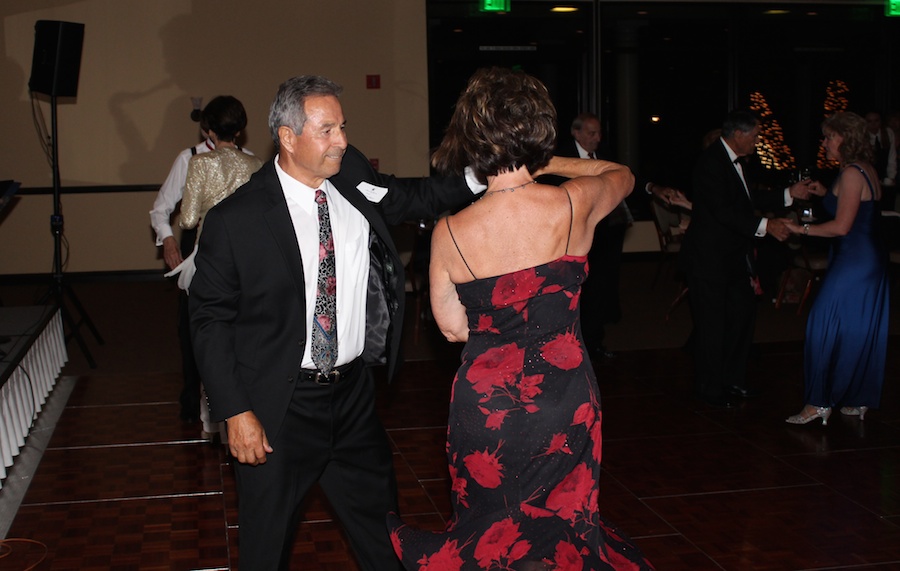 Post dinner dancing at the Starlighter's MAy 2014 dance