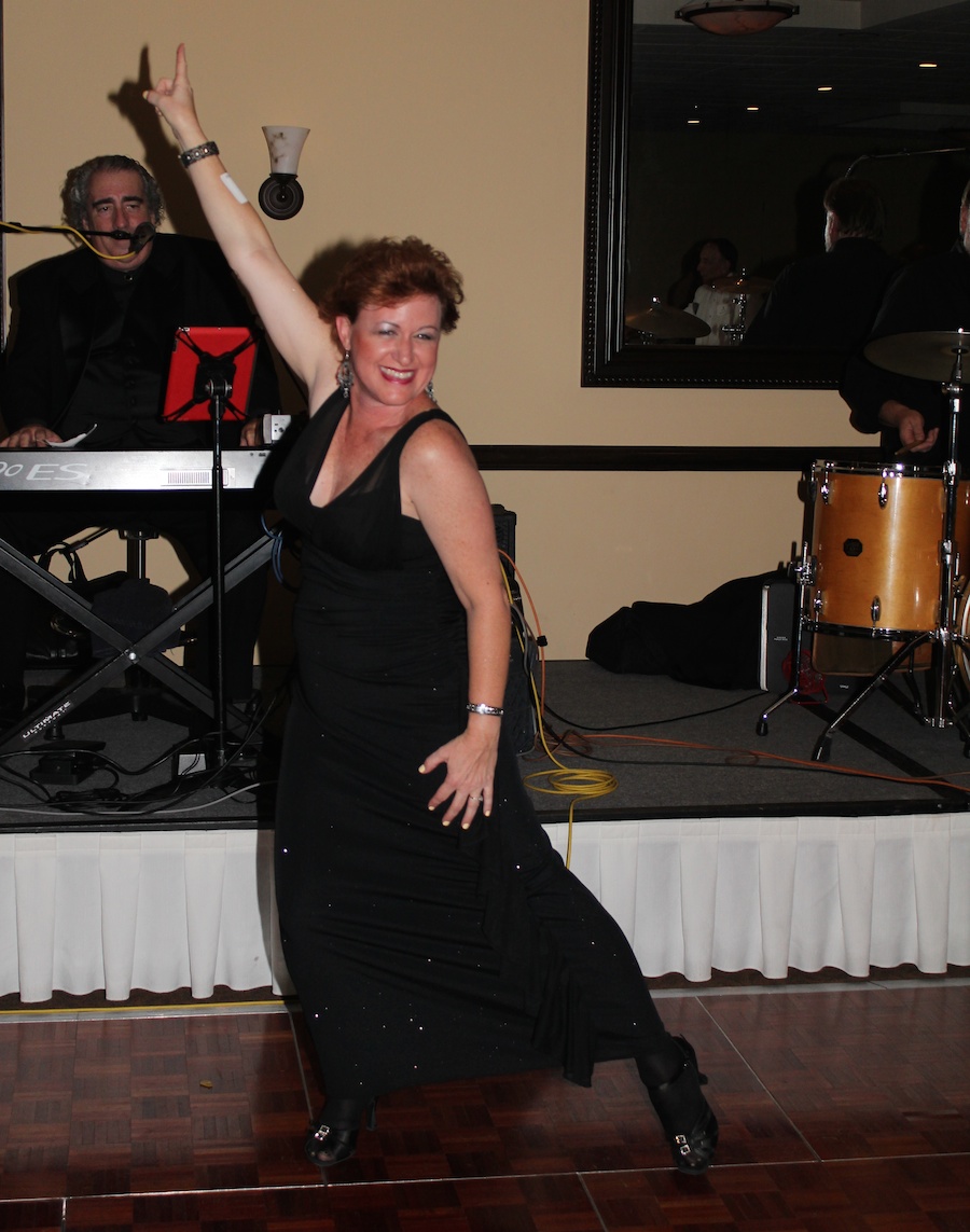 Post dinner dancing at the Starlighter's MAy 2014 dance