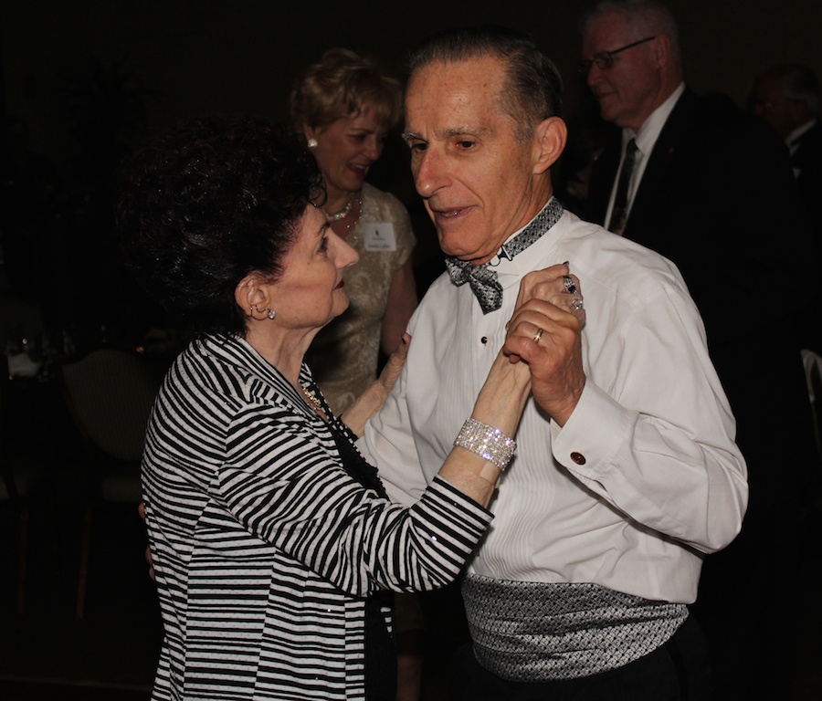 Post dinner dancing at the Starlighter's MAy 2014 dance