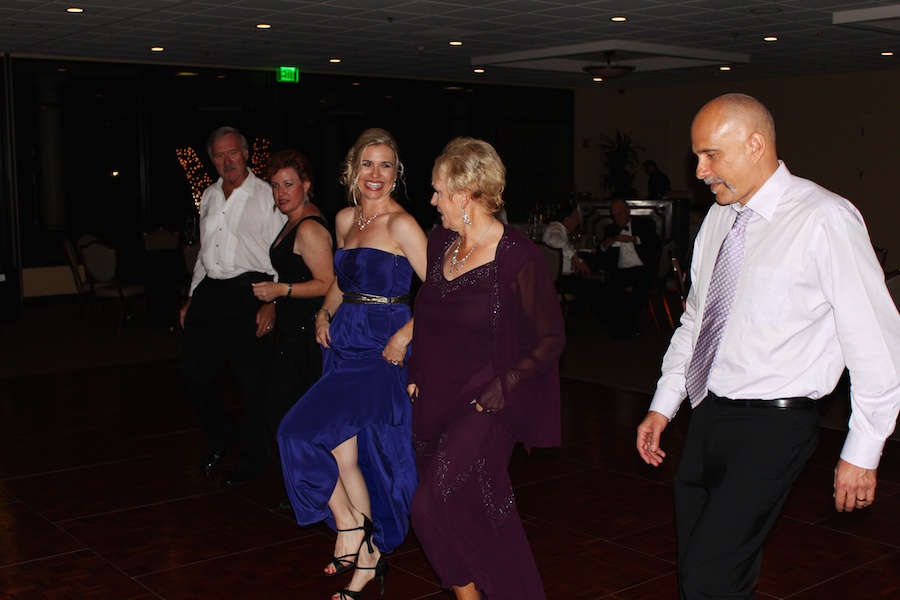 Post dinner dancing at the Starlighter's MAy 2014 dance