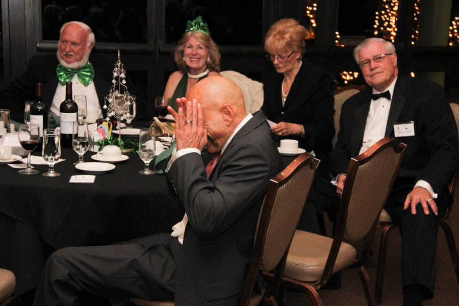 Dinner dancing at Yorba Linda Country Club on St. Patrick's Day 2018 with the Starlighter's Dance Club