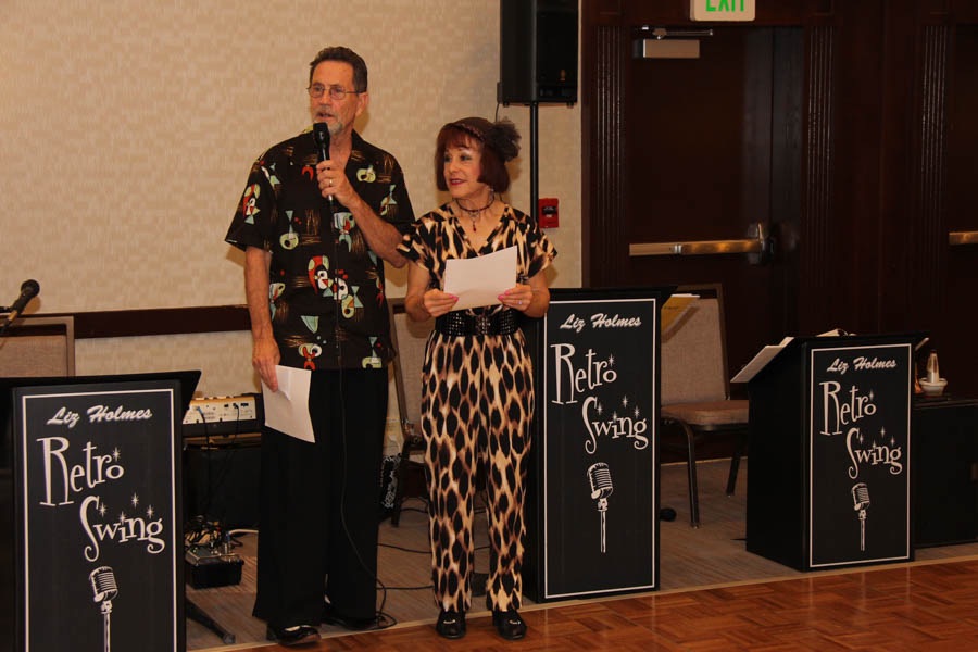 Dancing the night away with the Starlighters Winter Casual at the Marriott in Fullerton with Liz Holmes Retro Swing Band