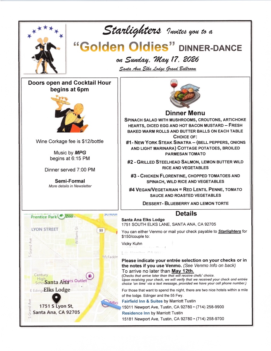 2026-05-17 Starlighters Golden Oldies