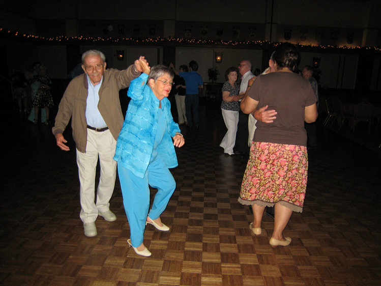 Birthday
 dancing at the Phoenix Club