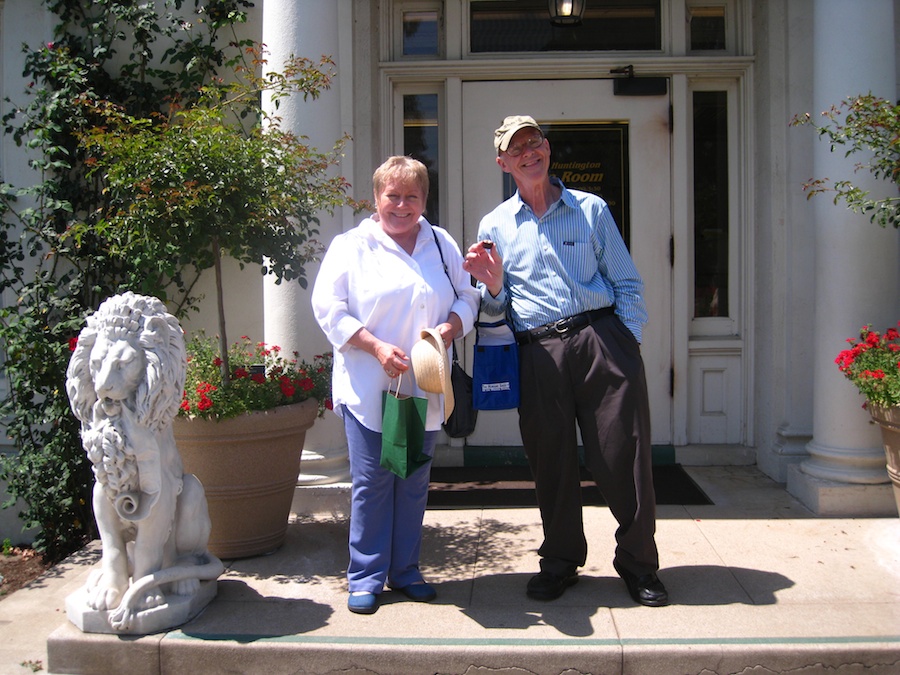 Tea, museum, and displays at the Huntington Library July 2012