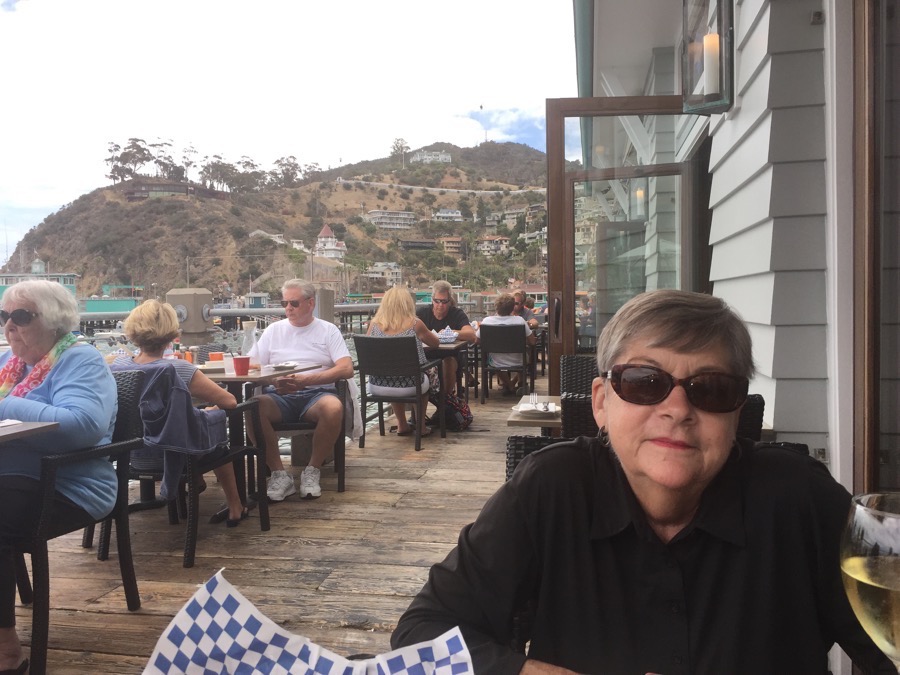 Avalon Catalina to celebrate Sue's birthday 7/10/2015