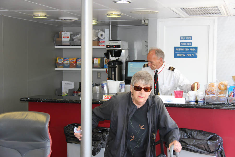 Sue celebrates her 65th birthday on Catalina