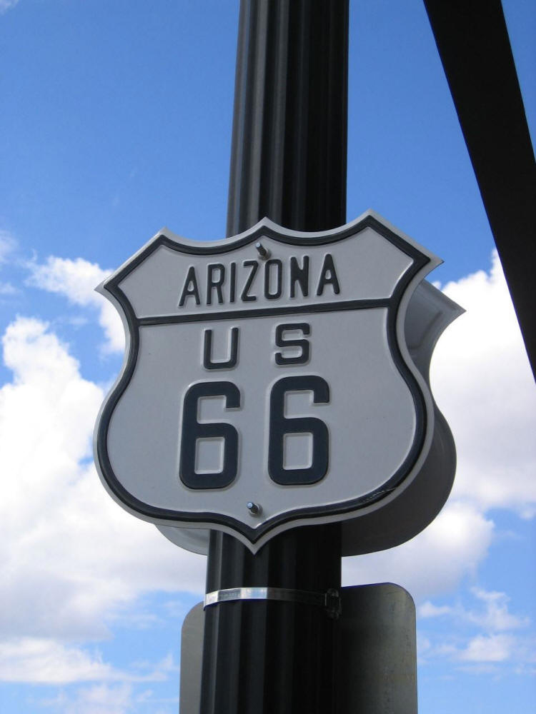 Highway 66 signage