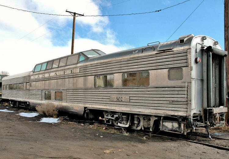 Budd typical 1950's railcar