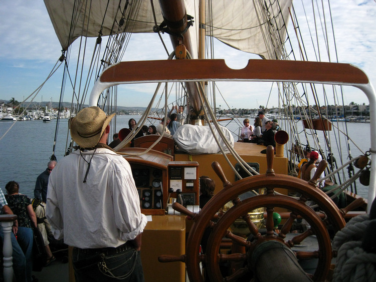 Tall Ships In Newport Harbor January 2010