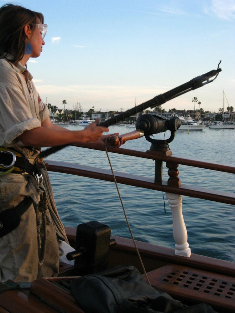 Tall Ships In Newport Harbor January 2010