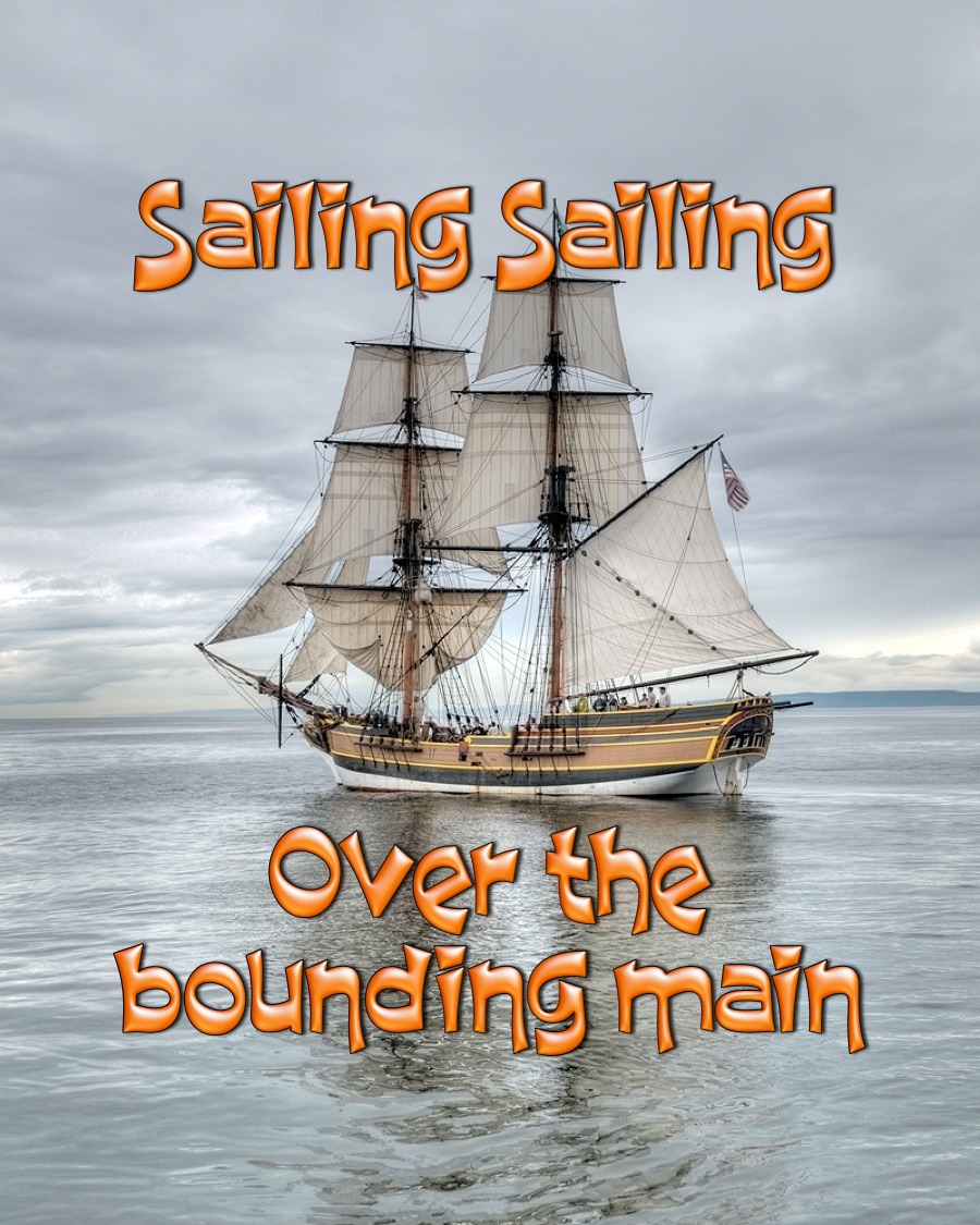 Sailing the bounding main December 2013