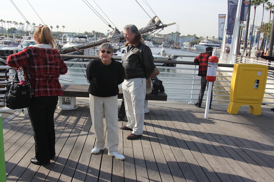 A battle sail in January 2013 on the tall ships