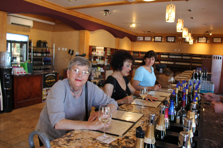 Wine tasting in Temecula with the girls 7/18/2016