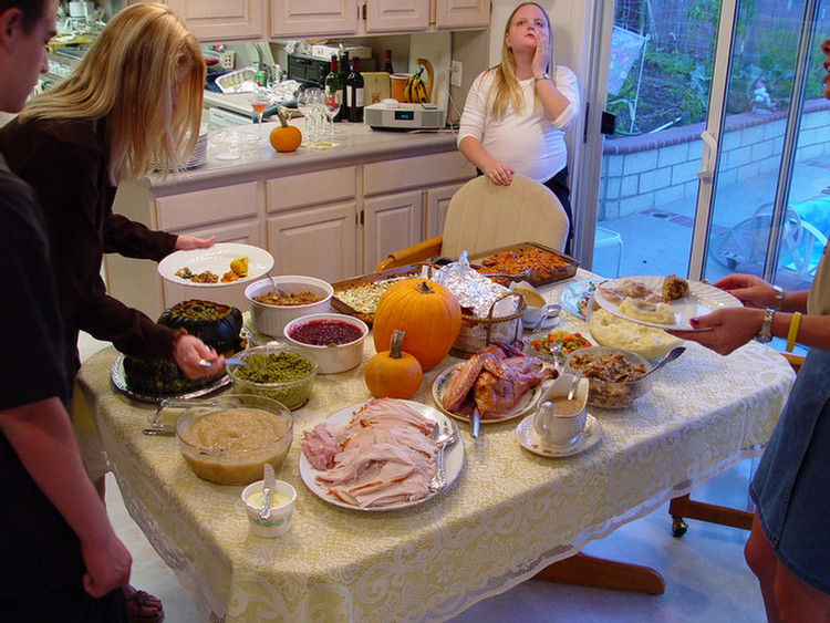 Thanksgiving Dinner 2005