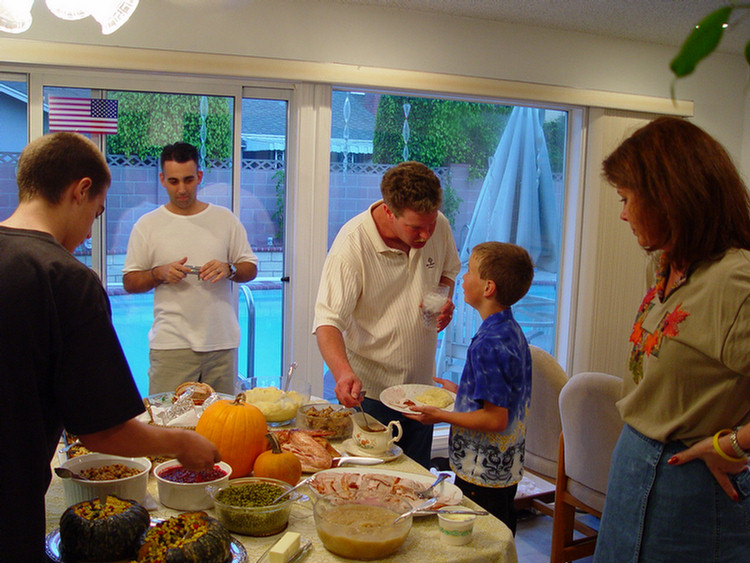 Thanksgiving Dinner 2005