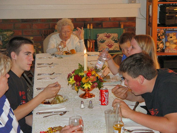 Thanksgiving Dinner 2005