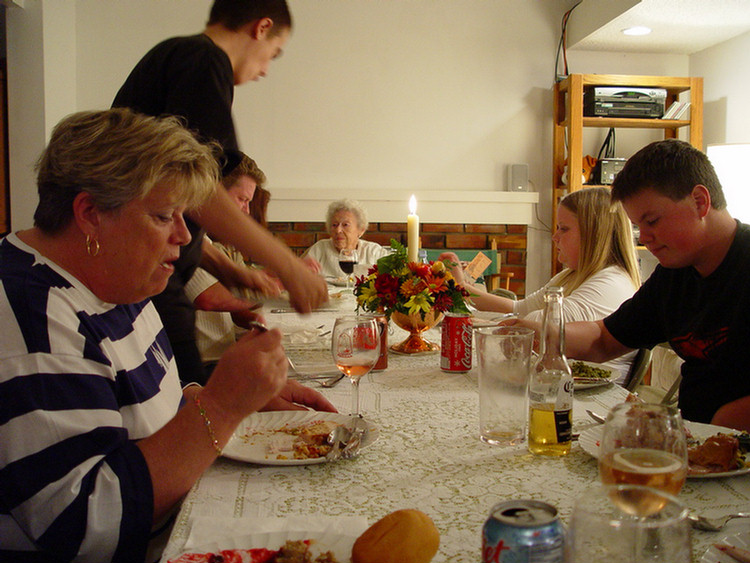 Thanksgiving Dinner 2005