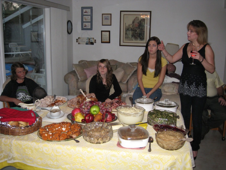 Thanksgiving Day Dinner 2008