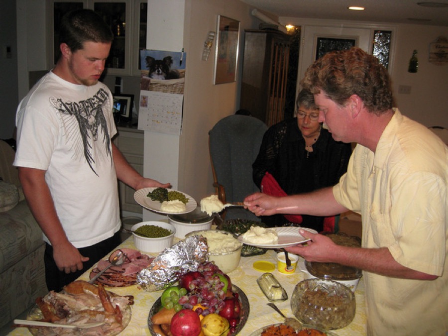 Thanksgiving Day Dinner 2008