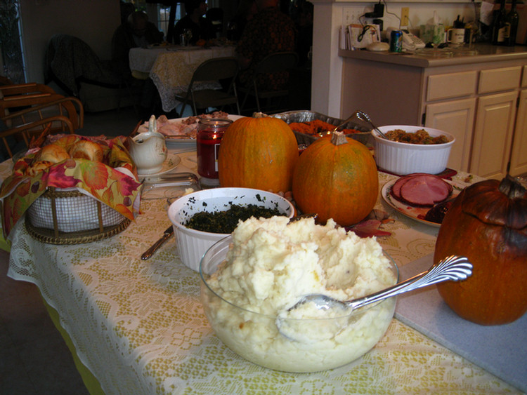 Thanksgiving at home