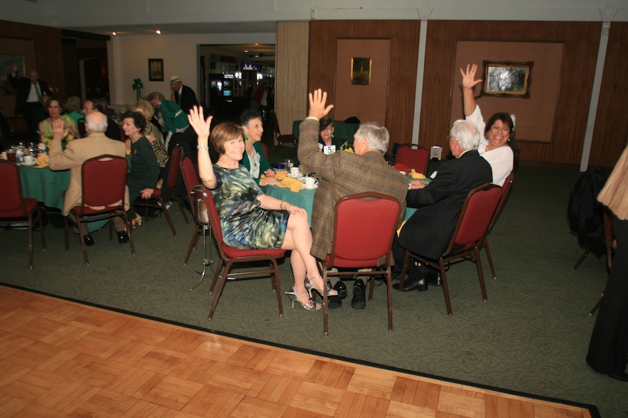 Saint Patricks at the Toppers Dance Club