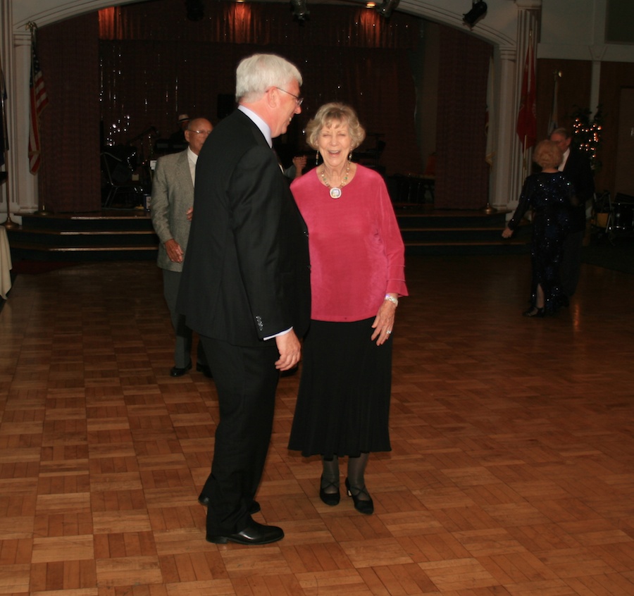 Post dinner dancing at the Toppers dance 4/20/2012