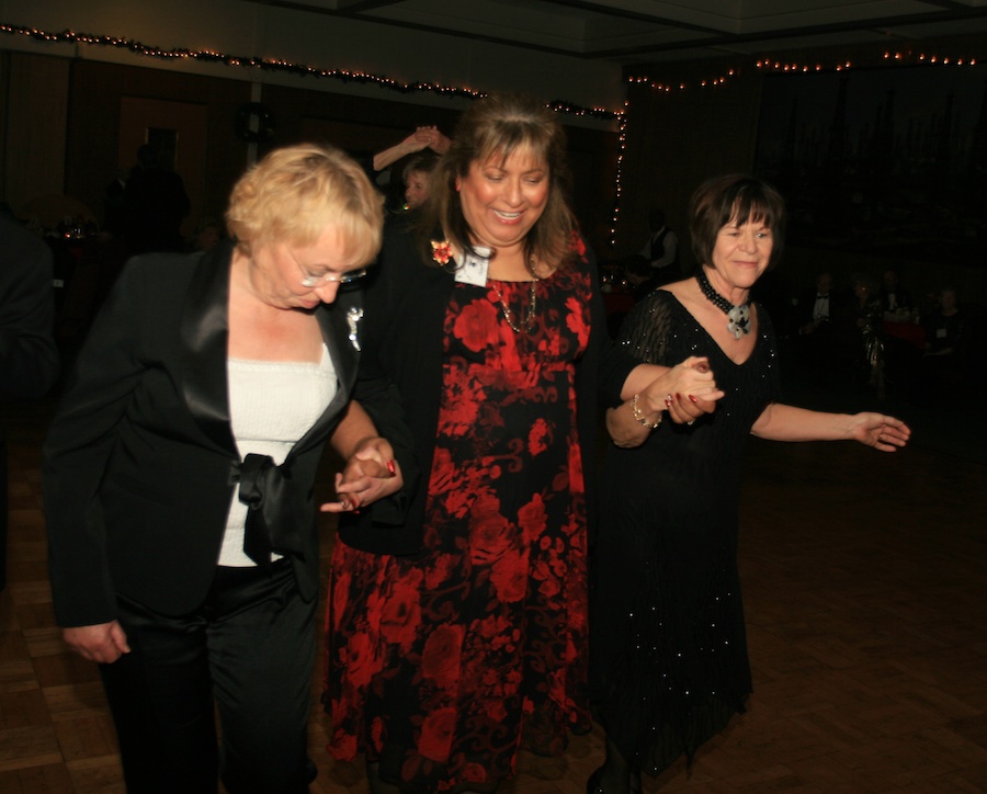 Topper's Mistletoe Ball 2012 post dinner dancing