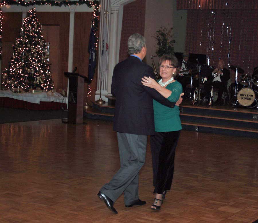 Topper's Mistletoe Ball 2012 post dinner dancing