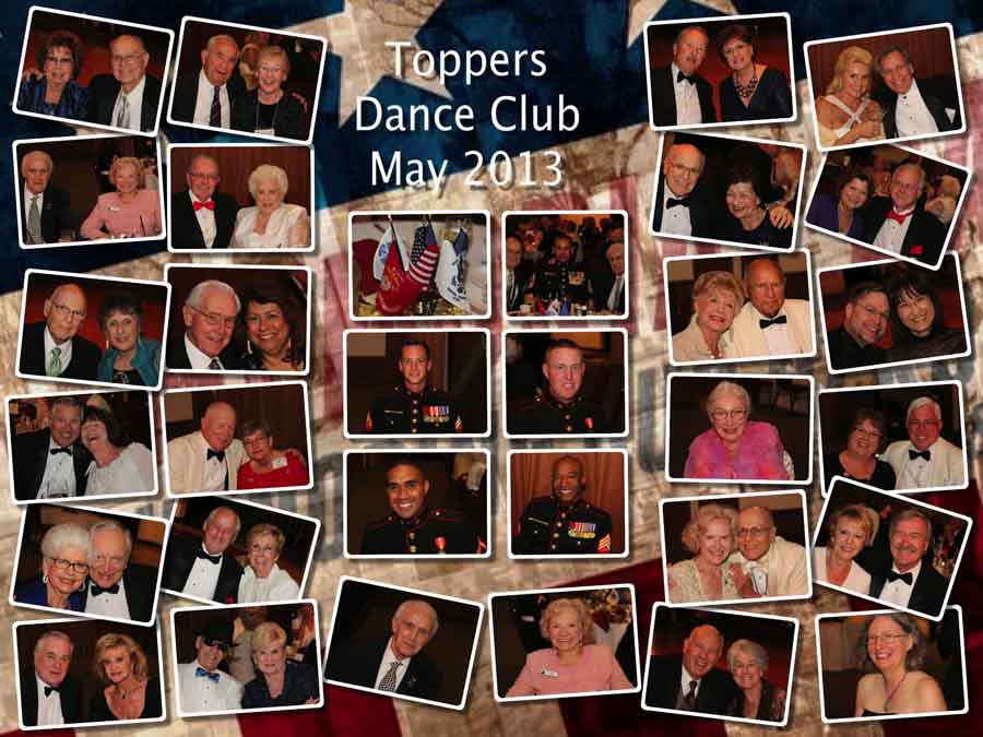 Who was at the MAy 2013 Toppers dance?