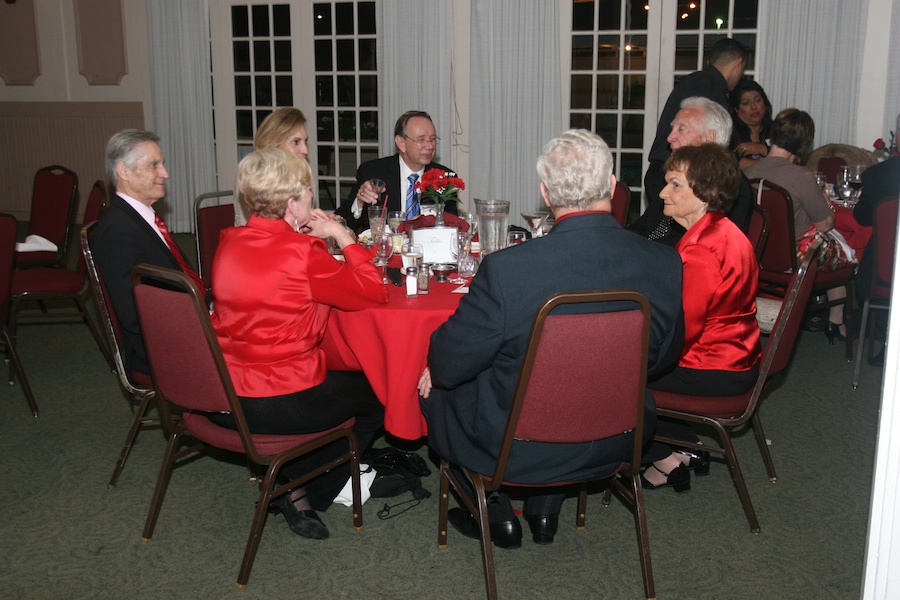 Dinner dancing with the Toppers 2/21/2014