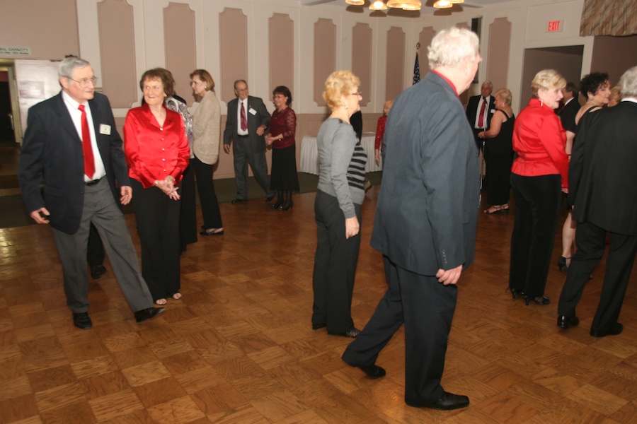 Dinner dancing with the Toppers 2/21/2014