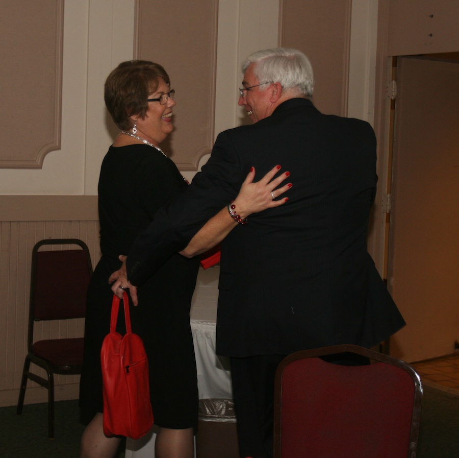 Dinner dancing with the Toppers 2/21/2014