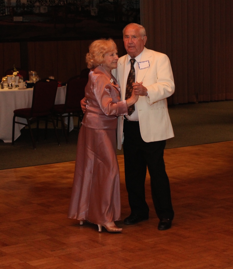 Post dinner dancing at Toppers May 16th 2014