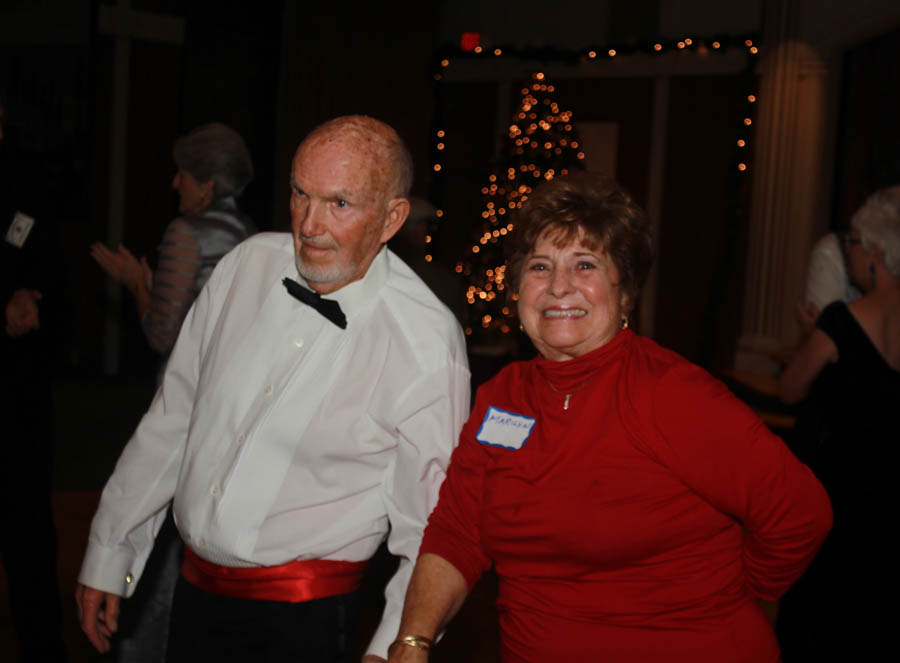 Dancing at the Mistletoe Ball with the Toppers December 2014