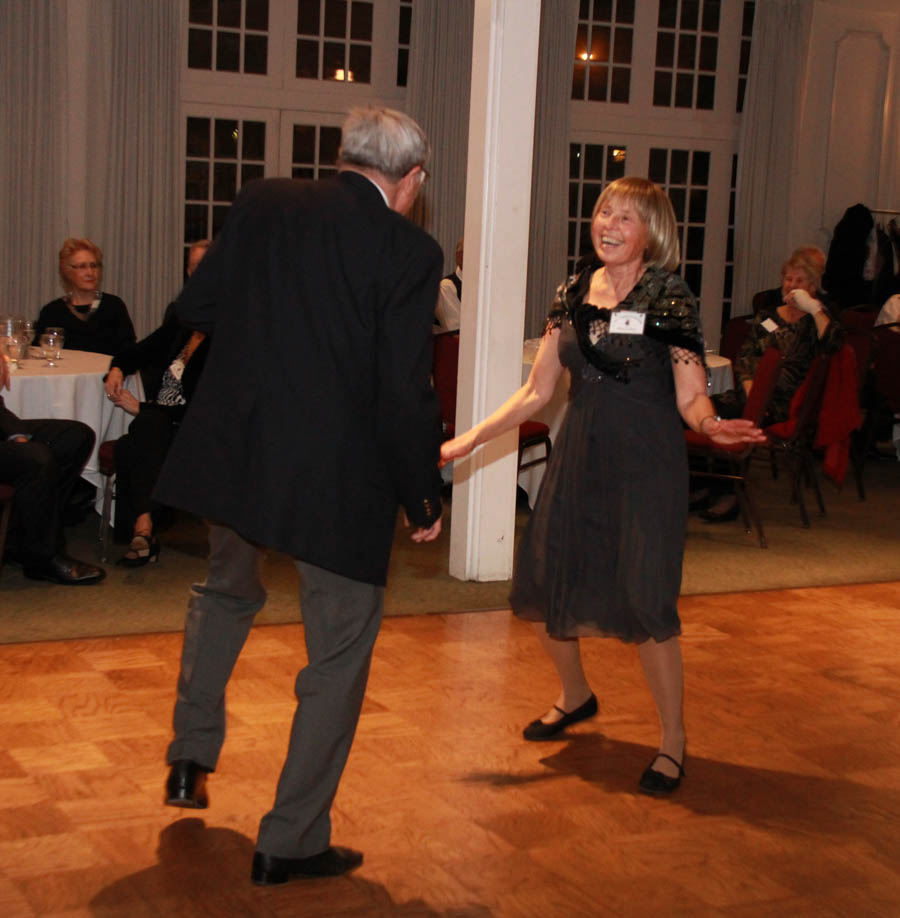 Dancing the night away at the Topper's Dance Club 1/20/2017