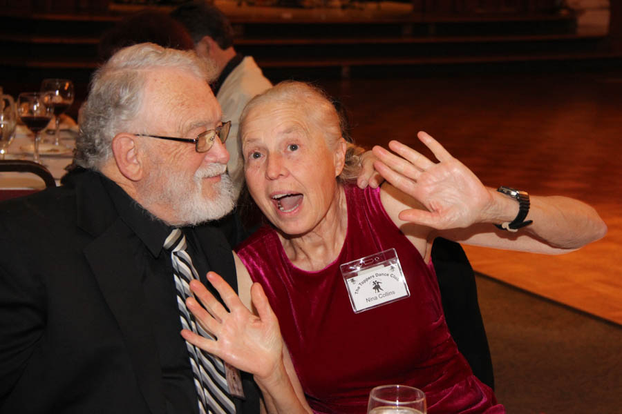 Toppers January 2019 dance at the Petroleum Club in Long Beach, California