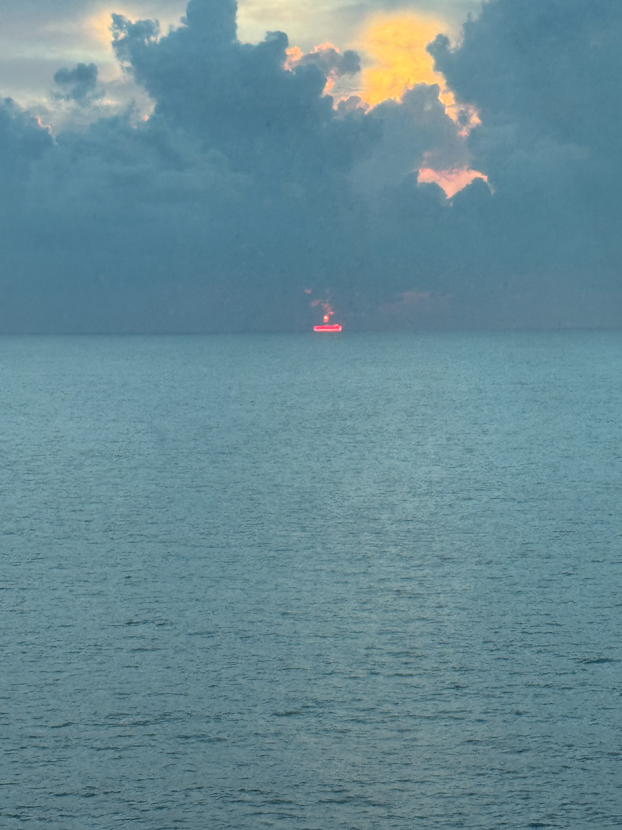 10/5/2025 Day 8 Saturday Cruising The Caribbean