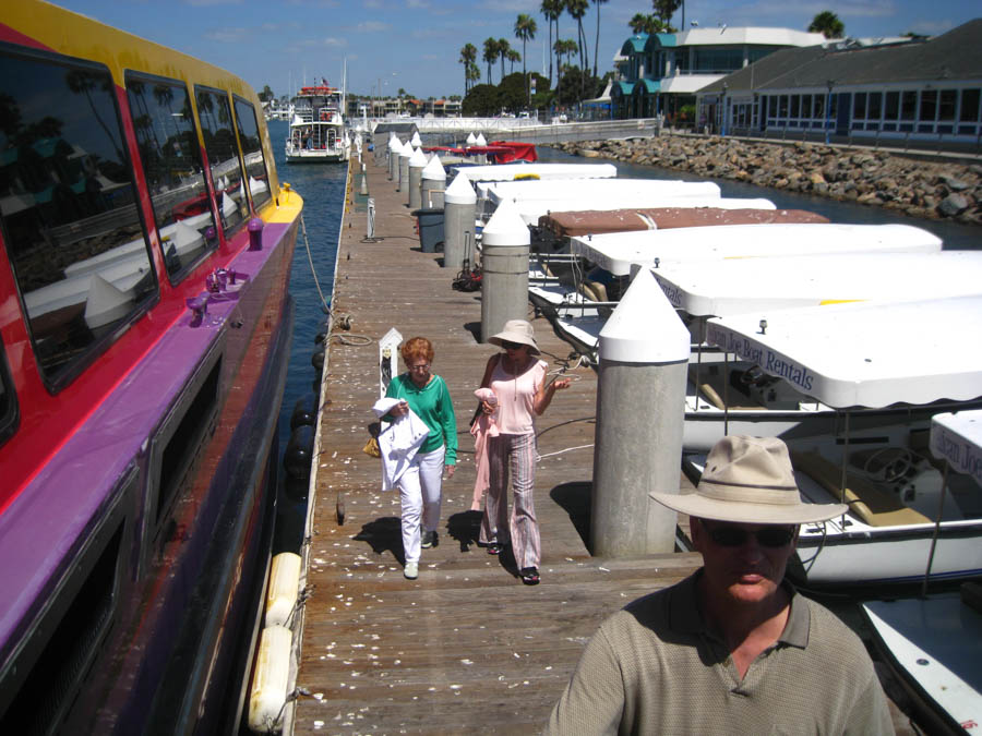 Water taxi and lunch with friends 9/3/2015